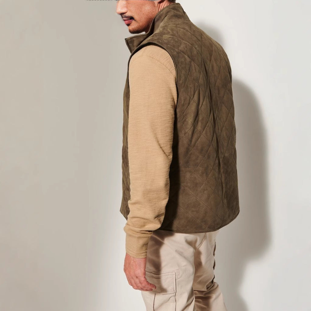 Heated vests for men with high collar Chic and Style