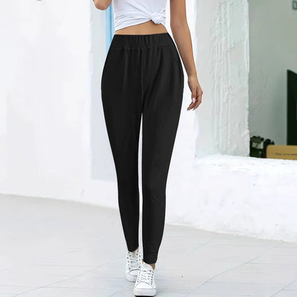 Women's leisure relaxed fit jogger pants with pockets Chic and Style