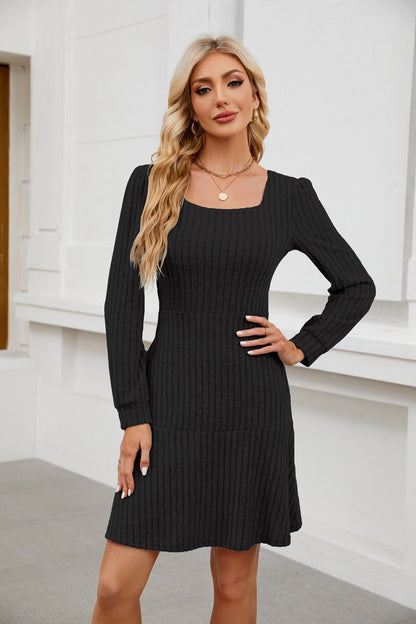 Robe midi tricotée Chic und Stil