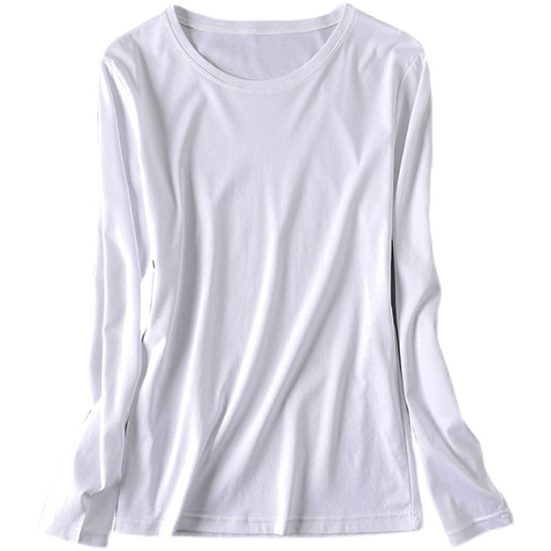 T-shirt basique à manches longues pour femmes Chic und Stil