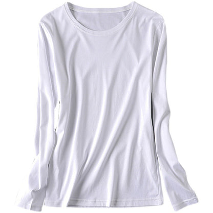 T-shirt basique à manches longues pour femmes Chic und Stil