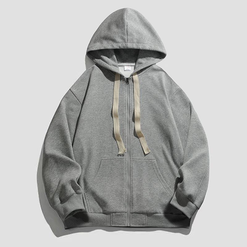 Dame veste à capuche chaude avec zip intégral et poches spacieuses Chic und Stil