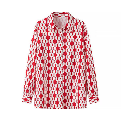 Wide Palazzo Pants for Women with Modern Geometric Pattern Chic and Style