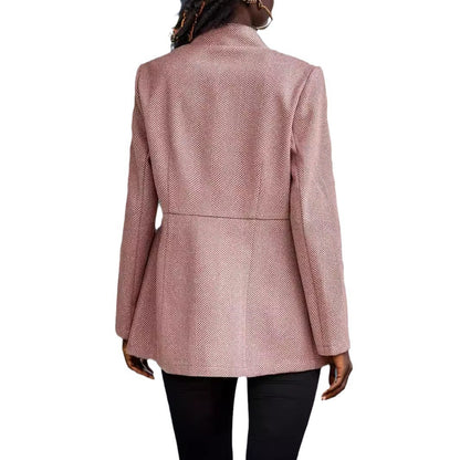 Blazer élégant pour femmes avec structure alvéolée et coupe cintrée Chic und Stil