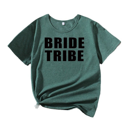 T-shirt graphique de loisirs pour femmes Brauttribe Chic und Stil