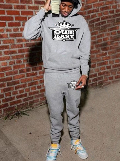 Men's joggers with hoodie and comfortable sweatpants Chic and Style