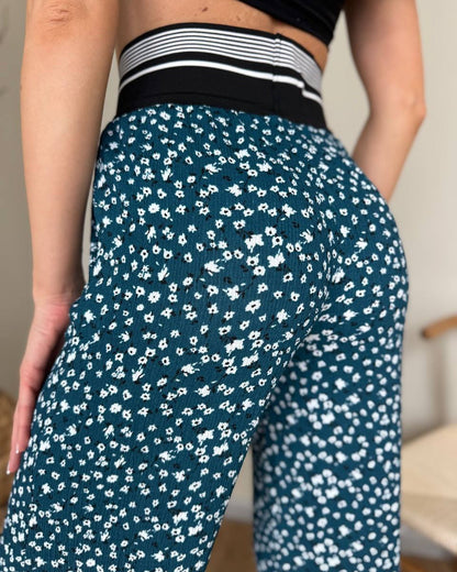 Chic and Style Leopard Print Lounge Pants for Women