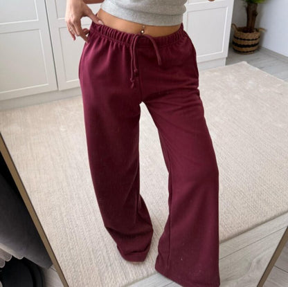 Casual pants for women with elastic waistband and drawstring Chic und Stil