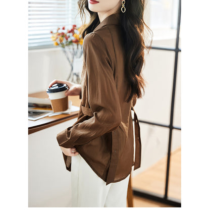 Chemisier luxueux à boutons pour femmes Chic und Stil