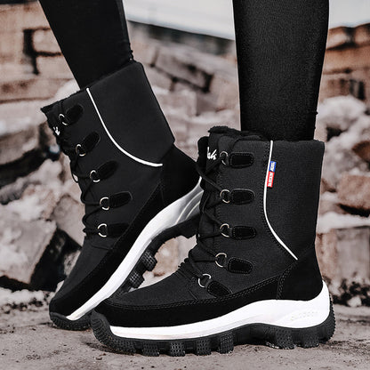 Bottes d'hiver pour femmes avec doublure isolante et semelle antidérapante Chic und Stil