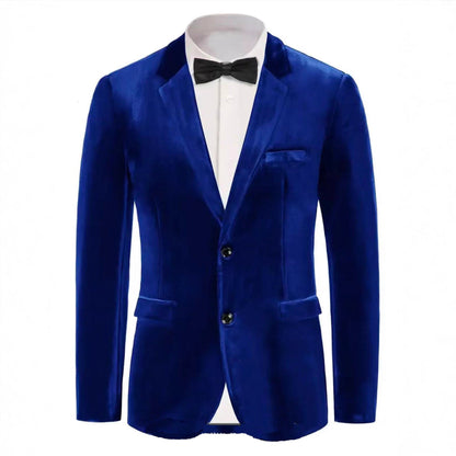 Chic und Stil | Velvet Blazer Men Noble Finesse Luxurious
