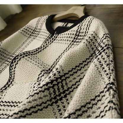 Veste zippée surdimensionnée texturée pour femmes Chic und Stil