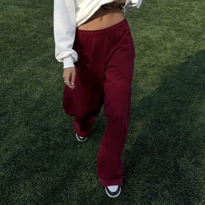 Comfortable wide-cut leisure pants for women Chic and Style