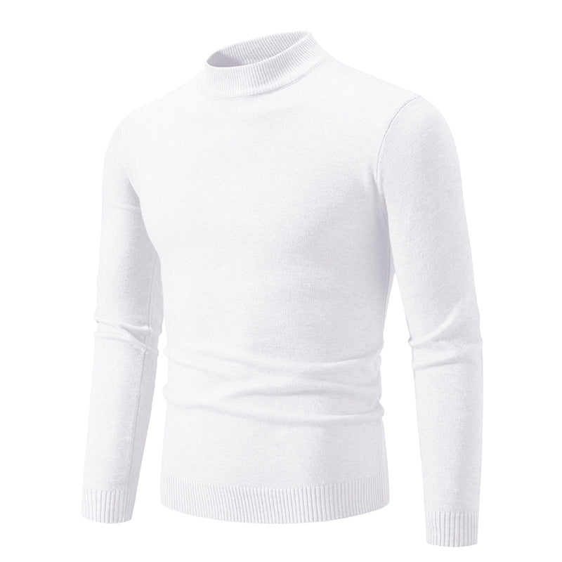 Pull élégant pour hommes avec col montant Chic und Stil