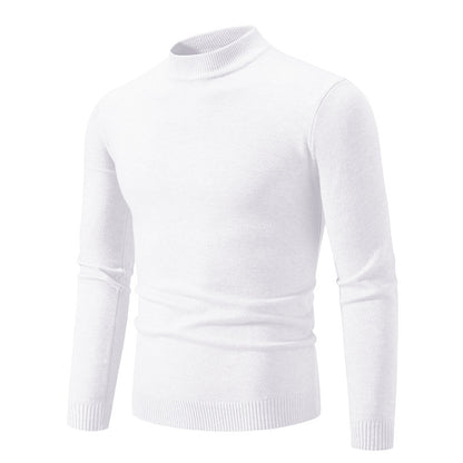 Pull élégant pour hommes avec col montant Chic und Stil