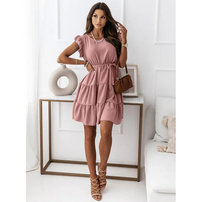 Robe à volants Frauenschicht Chic und Stil