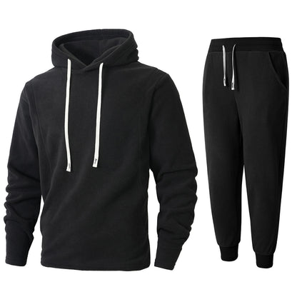 Chic and Stylish Women's Cozy Fleece Hoodie and Jogging Pants Set
