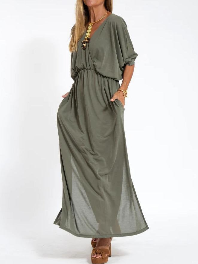 Femme Bohème Chic Maxi Robe Chic und Stil