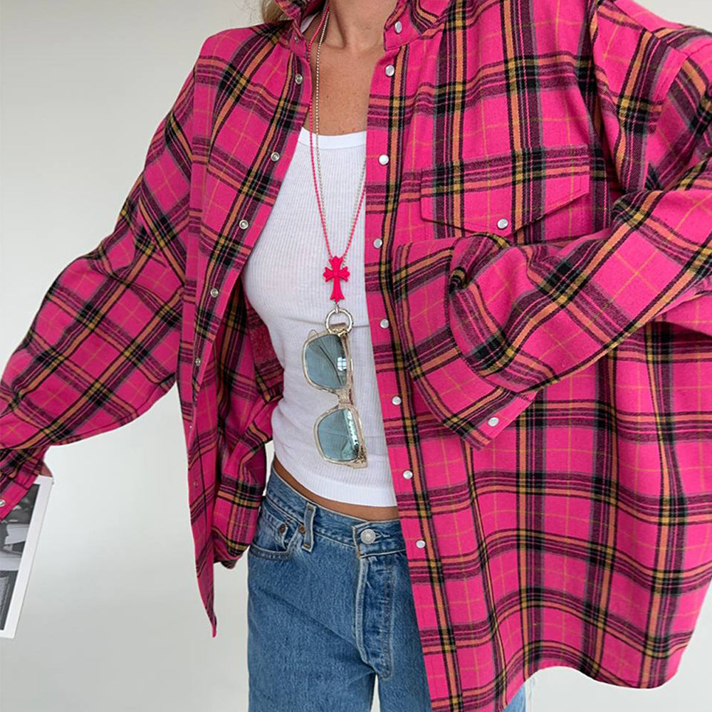 Chemise en flanelle pour femmes Chic und Stil