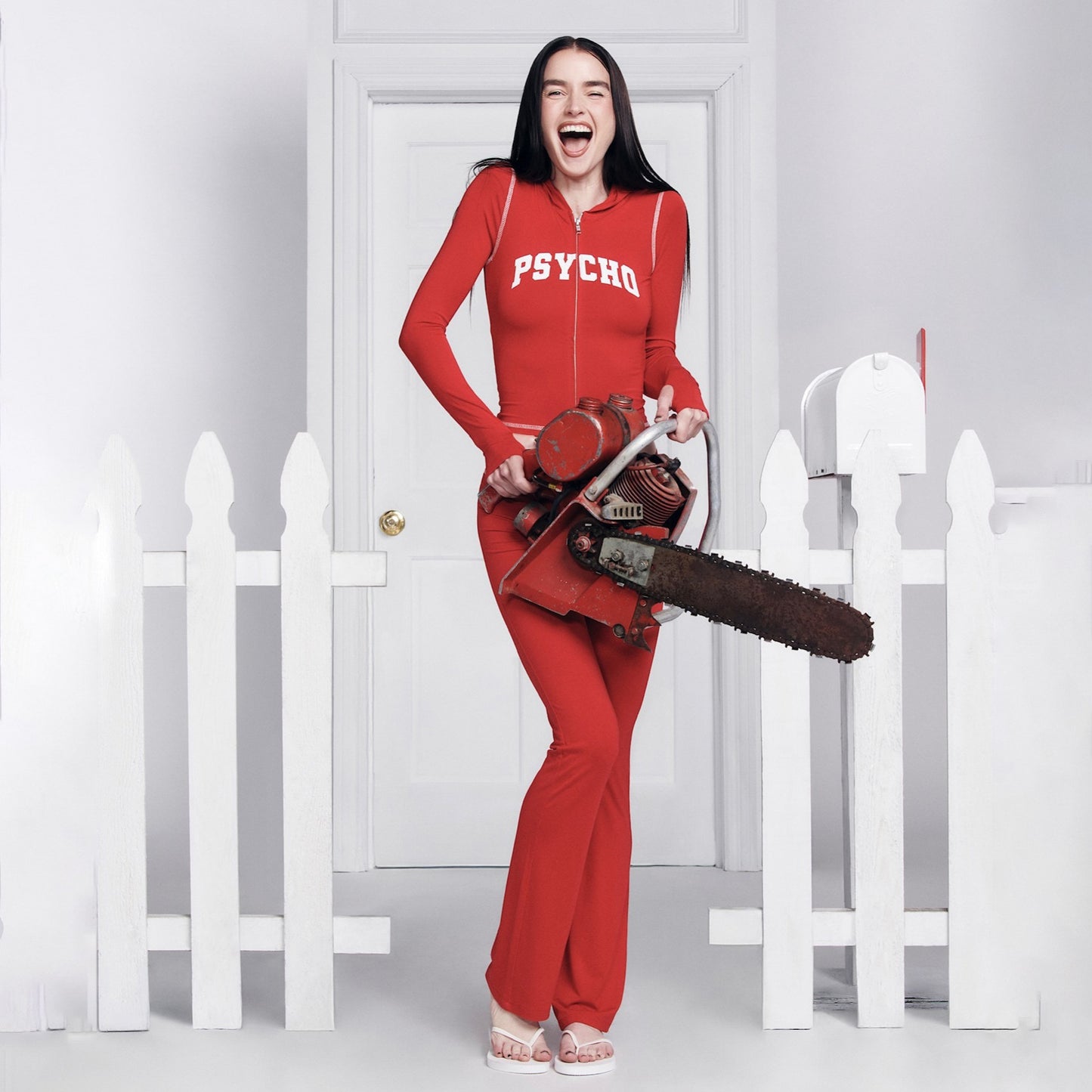 Dames Ensemble de sport avec fermeture éclair et détails modernes Chic und Stil