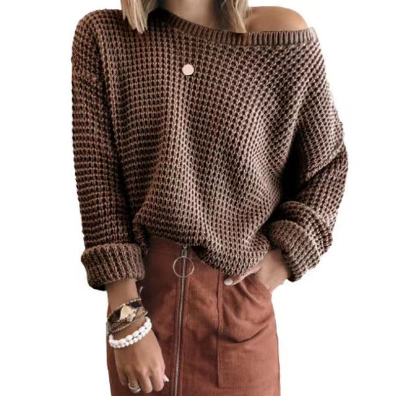 Pull en tricot pour femmes dans un style oversize décontracté avec un design sans manches Chic und Stil