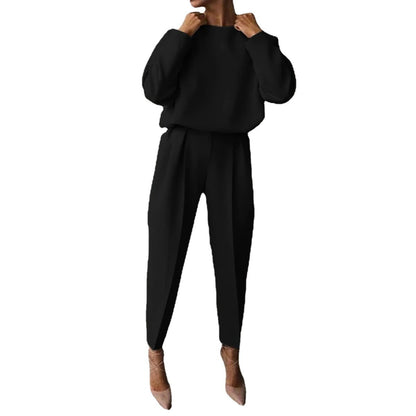 Combinaison femme à la mode avec coupe ample et élégantes manches bouffantes Chic und Stil