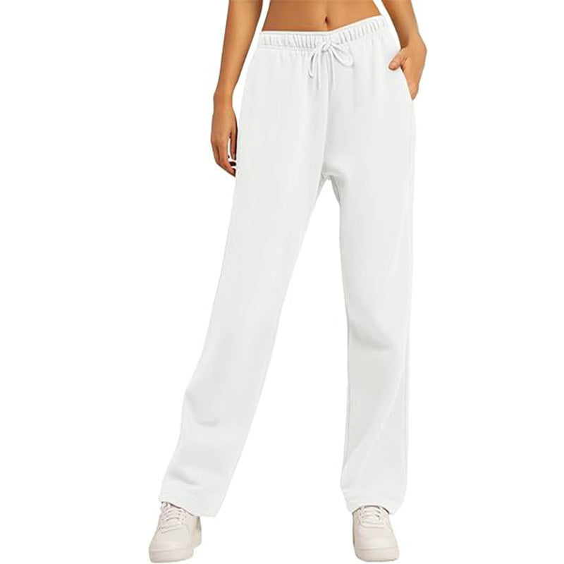 Casual high-waisted training pants for women Chic und Stil