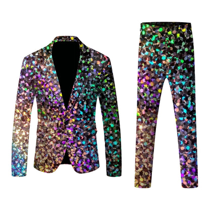 Costume en sequins glamour pour hommes Chic und Stil