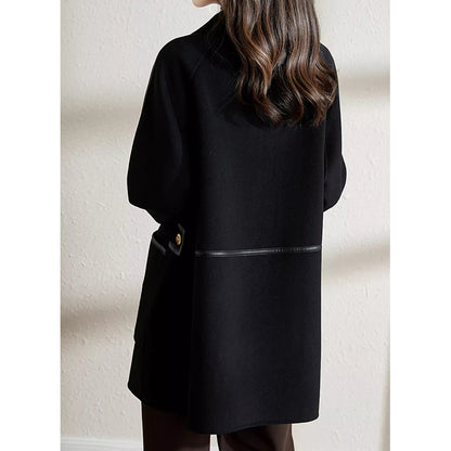 Manteau élégant pour femme à double boutonnage Chic und Stil