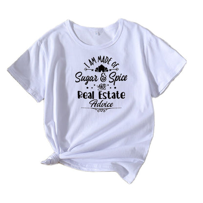 T-shirt graphique chic et stylé à manches courtes pour femmes