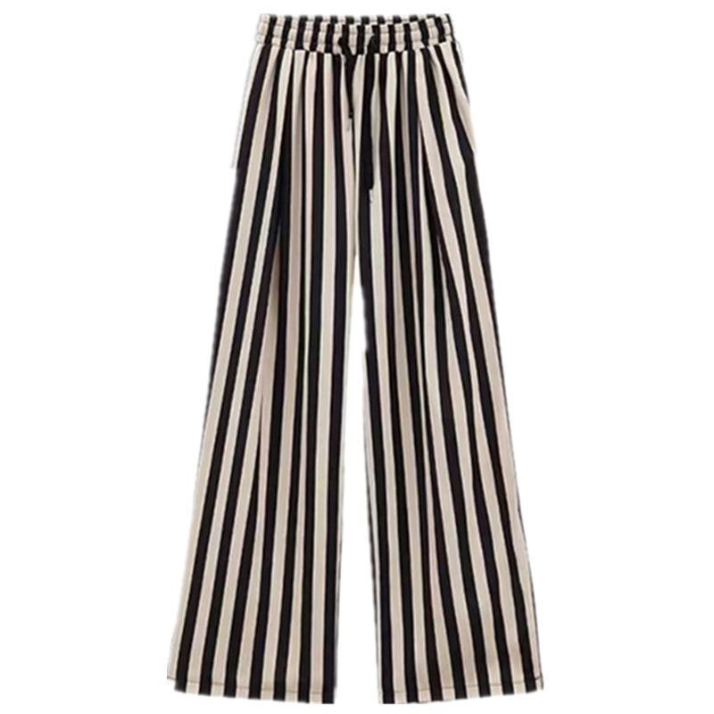 Chic and Style Loose Striped Pants for Ladies