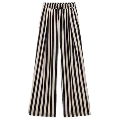 Chic and Style Loose Striped Pants for Ladies
