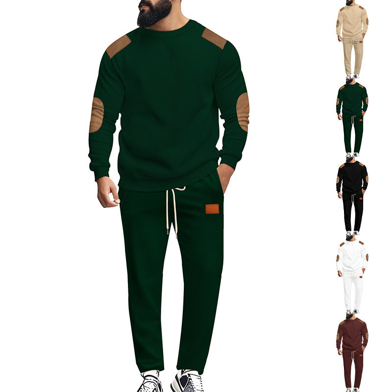 Men's chic and stylish sweatshirt and jogger pants set