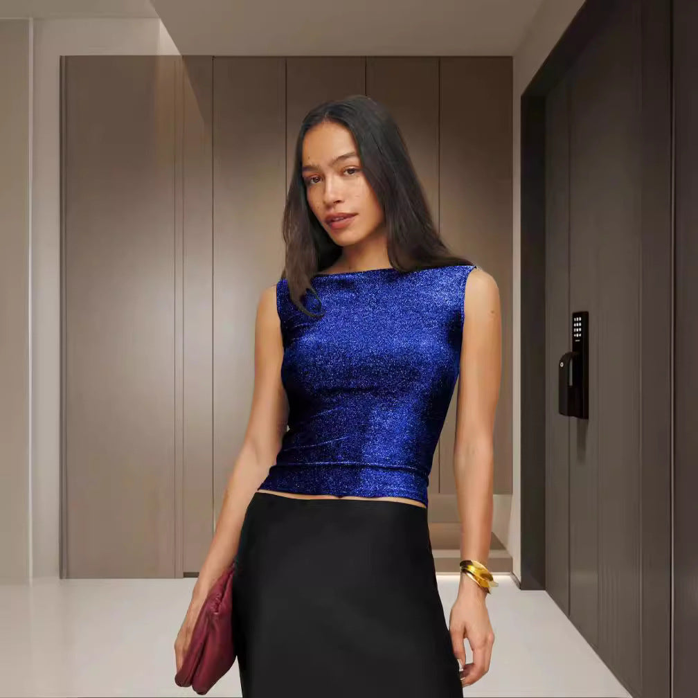 Dames Haut glamour avec un excellent ajustement Chic und Stil