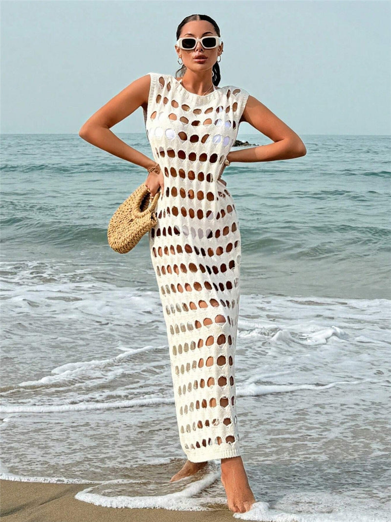 Robe maxi femme avec motif en dentelle délicat Chic und Stil