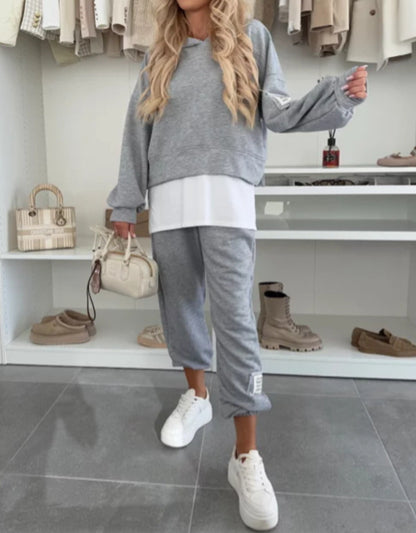 Chic and Style casual women's hoodie and jogger pants set