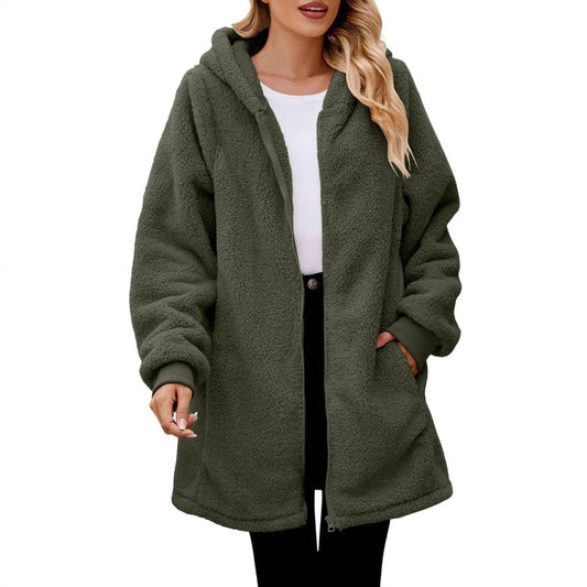 Ladies Soft Fleece Jacket Chic and Style