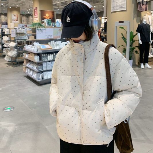 Dames élégante et moderne doudoune avec poches hautes Chic und Stil