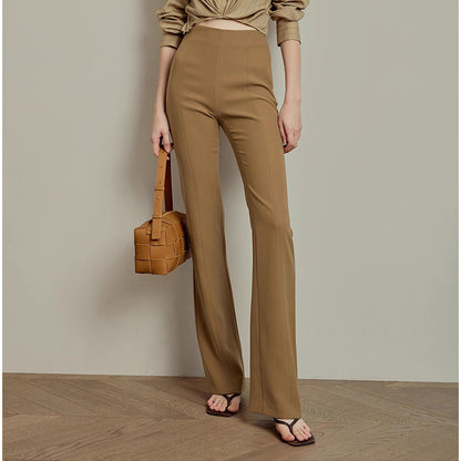 Pantalons évasés taille haute pour femmes Chic und Stil