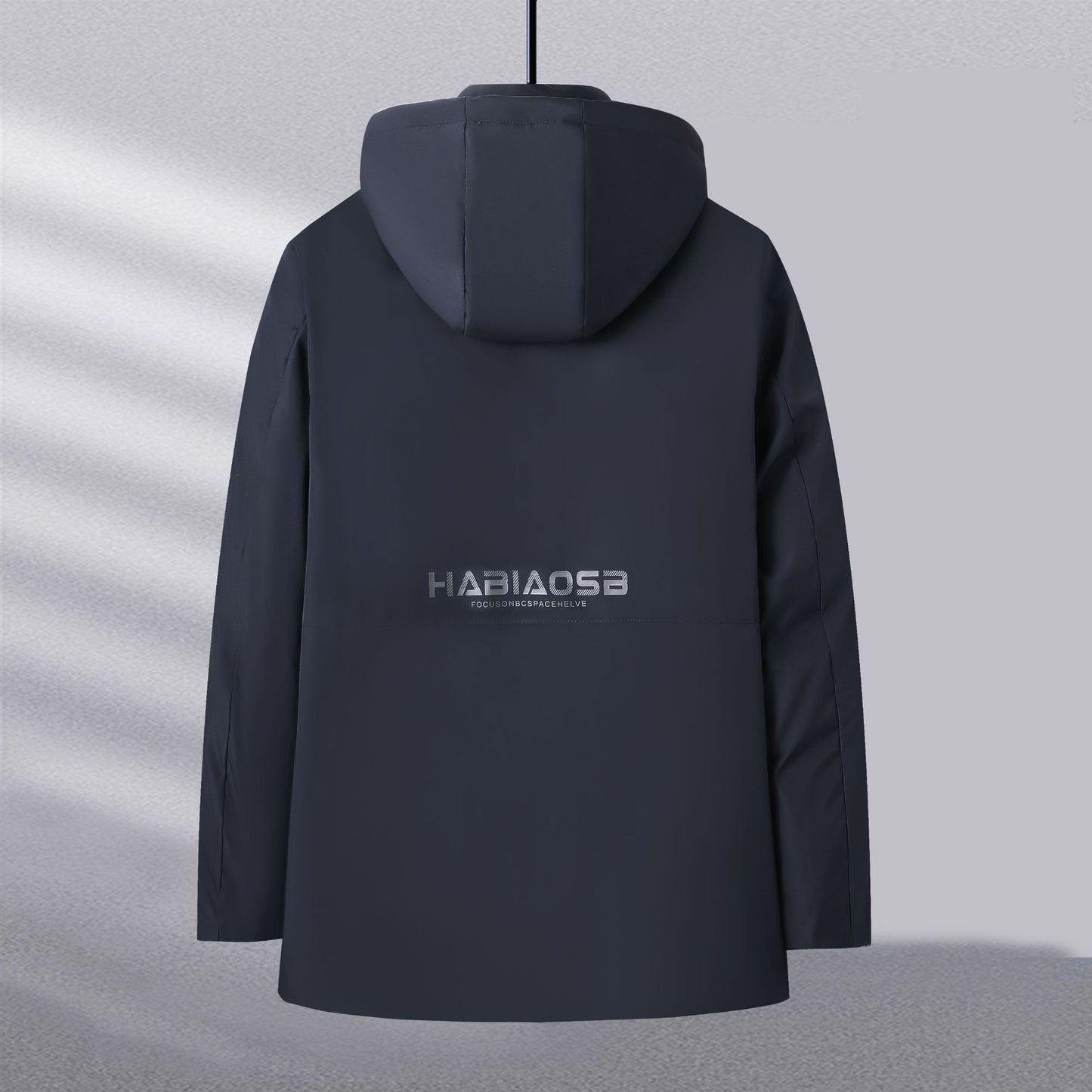 Functional windbreaker jacket for men with versatile pockets Chic and Style