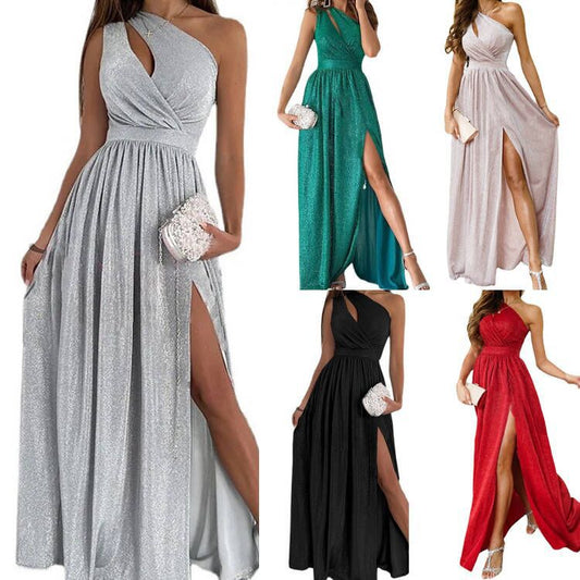 Robe de soirée élégante asymétrique Chic und Stil pour femme