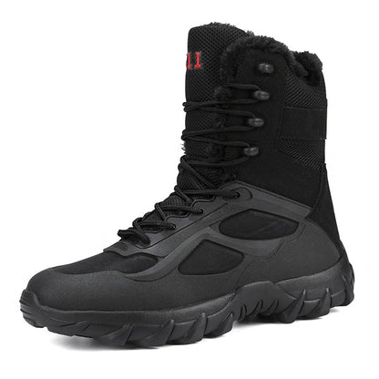 Bottes de trekking d'hiver pour femmes avec doublure en polaire isolante et semelle profilée antidérapante Chic und Stil