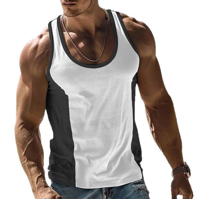 Men's sleeveless training t-shirt in breathable material and modern cut Chic and Style