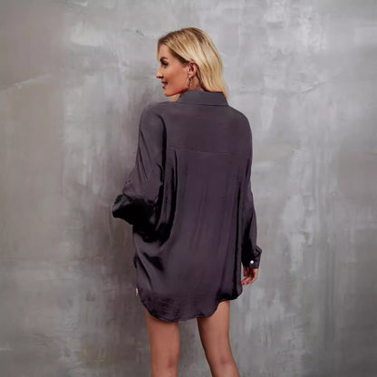 Blouse femme aérienne et chic avec poches poitrine Chic und Stil