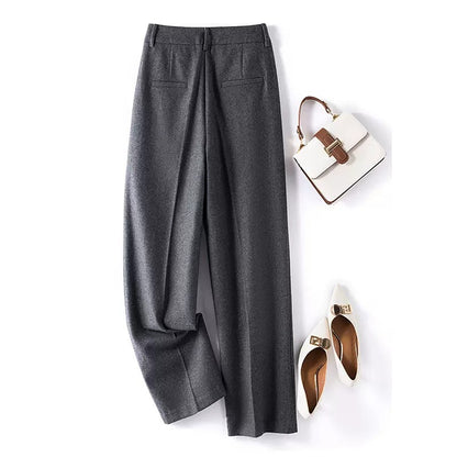 Pantalons larges taille haute pour femmes Chic und Stil 1750846333