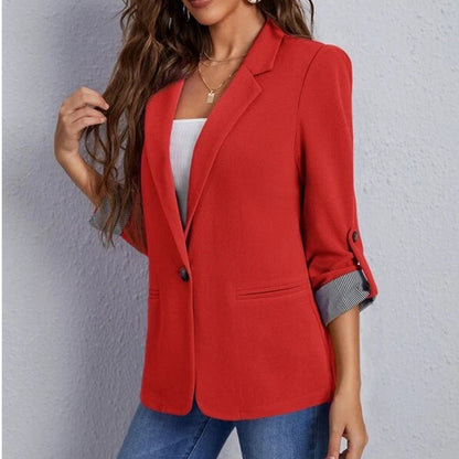 Blazer à la mode pour dames avec doublure intérieure chic Chic und Stil
