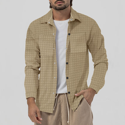 Chemise à carreaux décontractée pour hommes avec deux poches poitrine et coupe moderne Chic und Stil