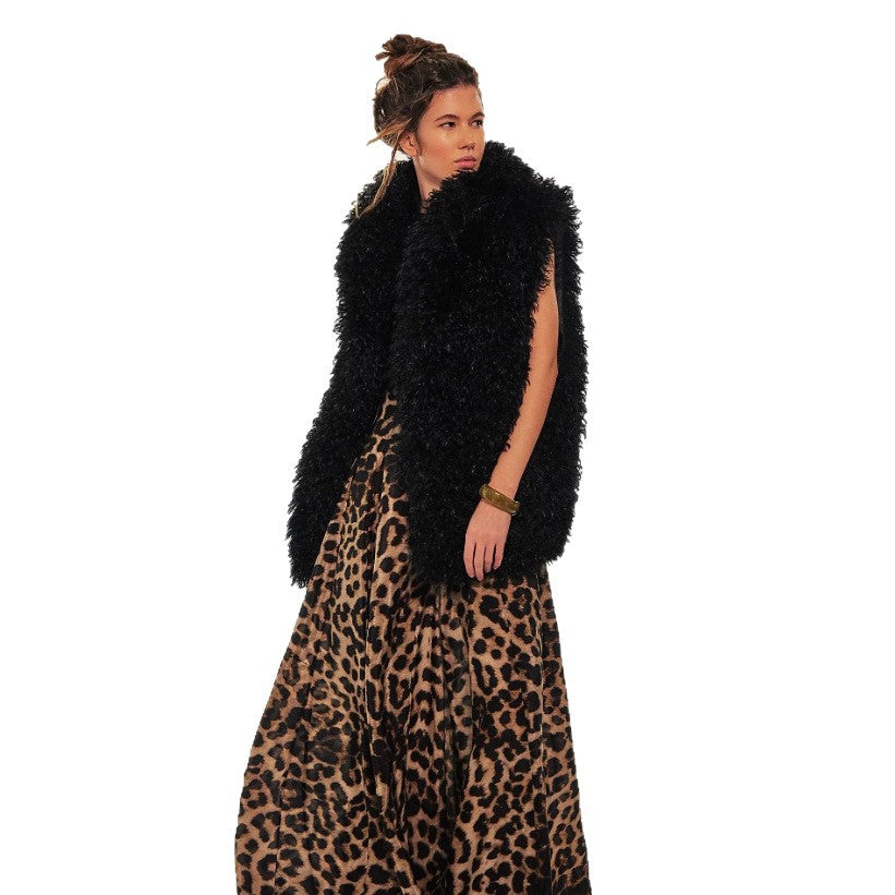 Dames gilet en fourrure Chic und Stil