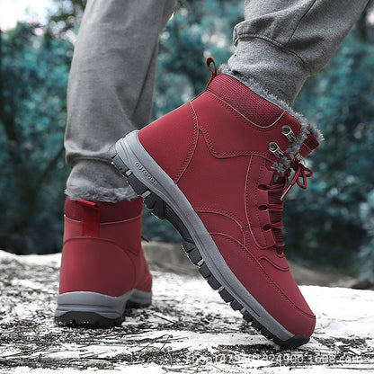 Bottes de randonnée d'hiver chaudes pour femmes avec doublure isolante et semelle antidérapante Chic und Stil