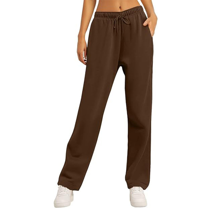 Casual high-waisted training pants for women Chic und Stil